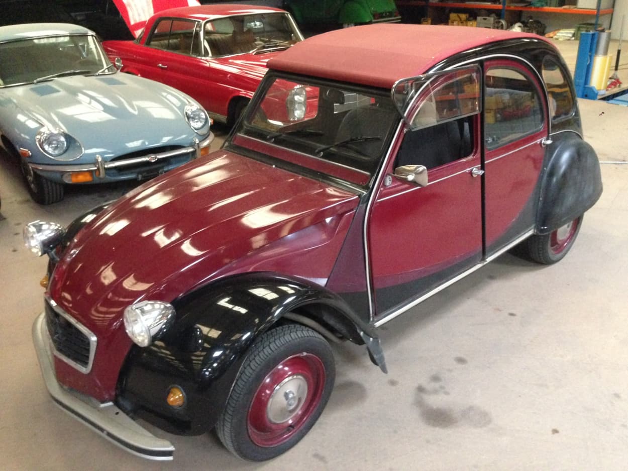 Bild vom Citroen 2CV Ente Rot