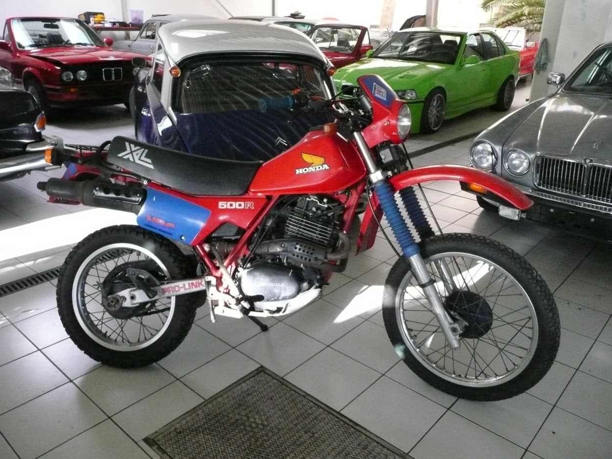 Bild vom Honda XL 500 Rot