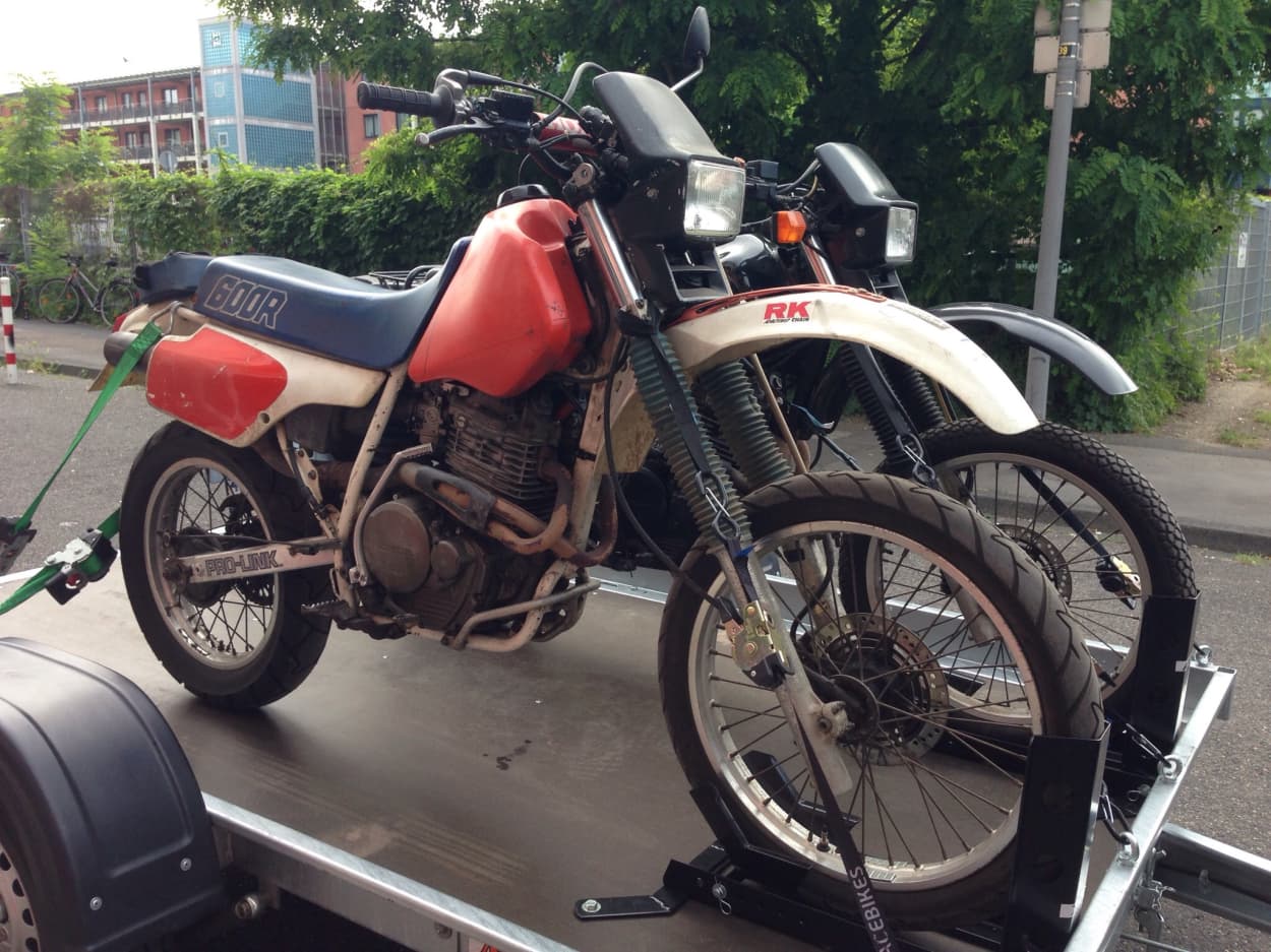 Bild vom Honda XR600R Crossmaschine