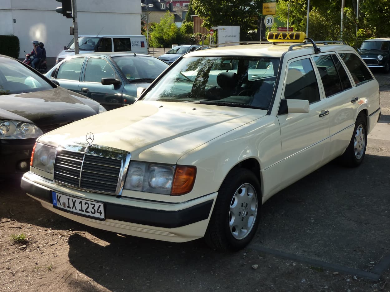 Bild vom Mercedes 230TE W124 Taxi Kombi