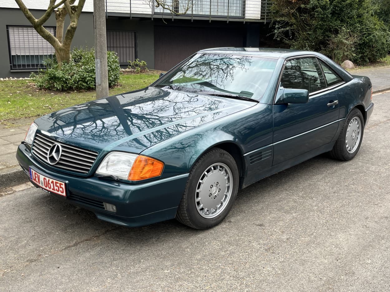 Bild vom Mercedes 280SL R129 Grün