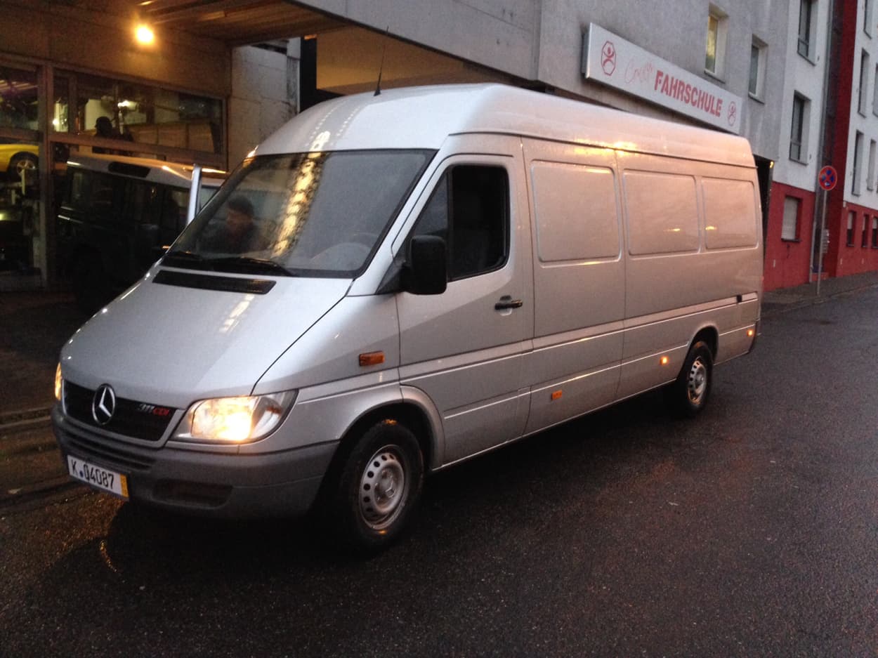 Bild vom Mercedes 316 Sprinter Silber