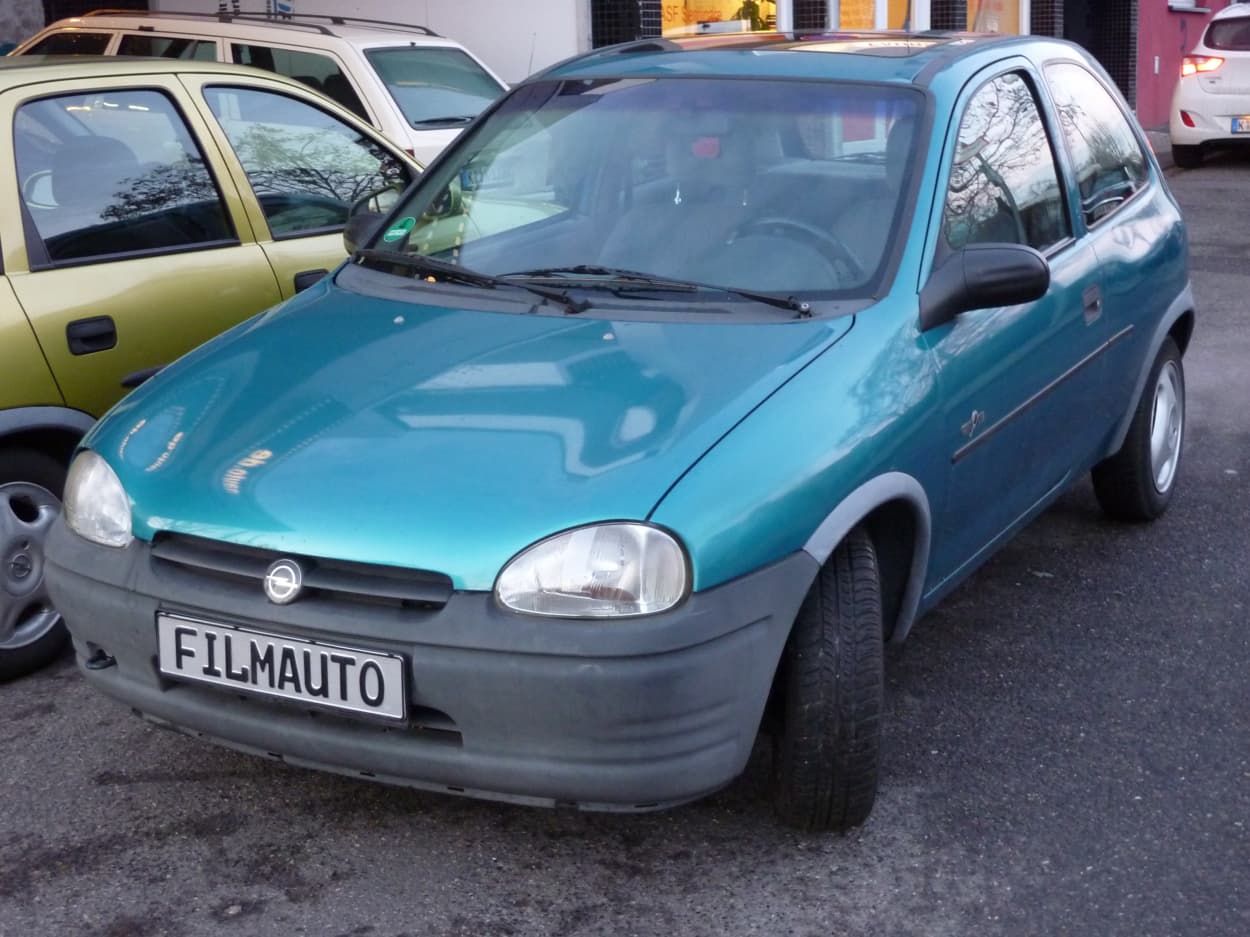 Bild vom Opel Corsa Blau