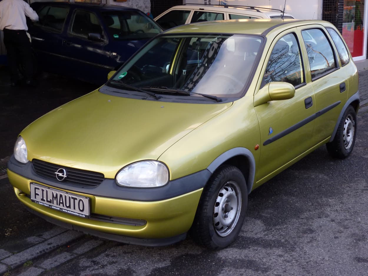 Bild vom Opel Corsa Gelb