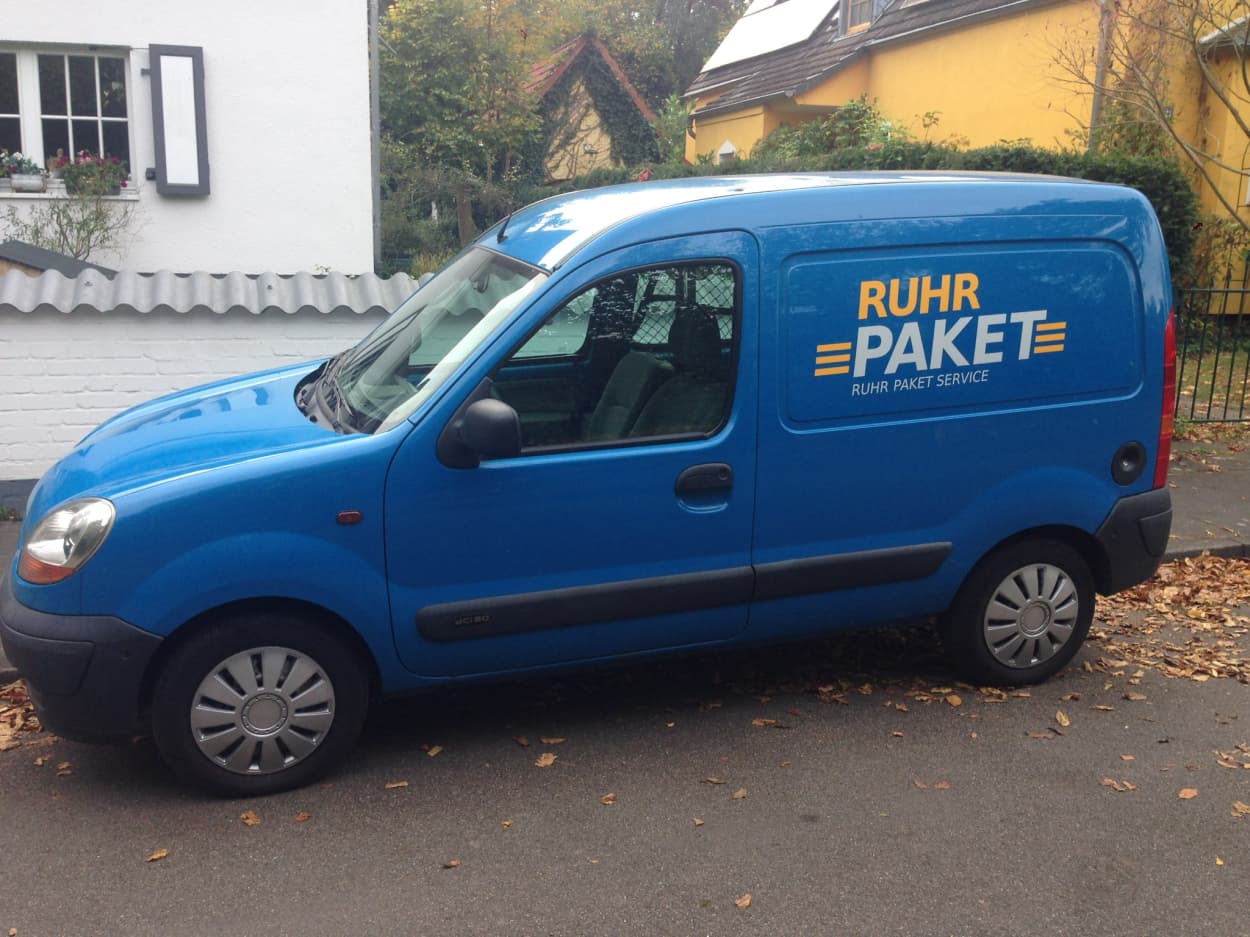 Bild vom Renault Kangoo Kasten Blau