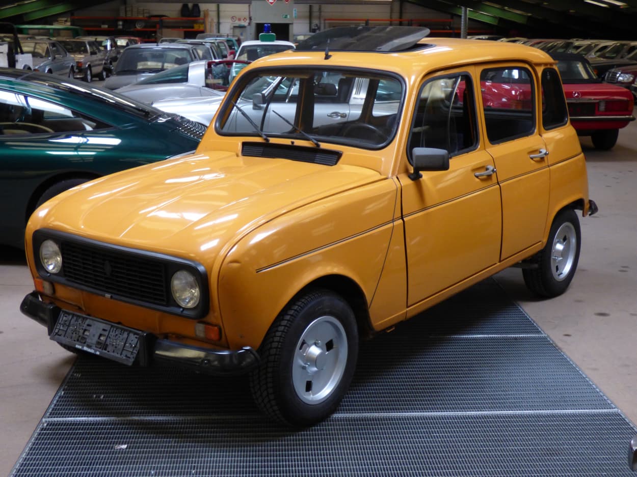 Bild vom Renault R4 Orange