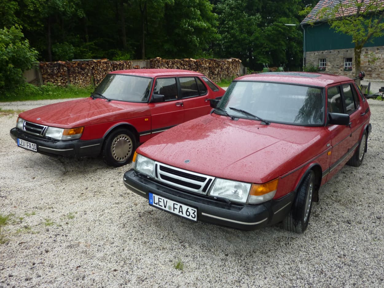 Bild vom Saab 900 16V Lim Rot 