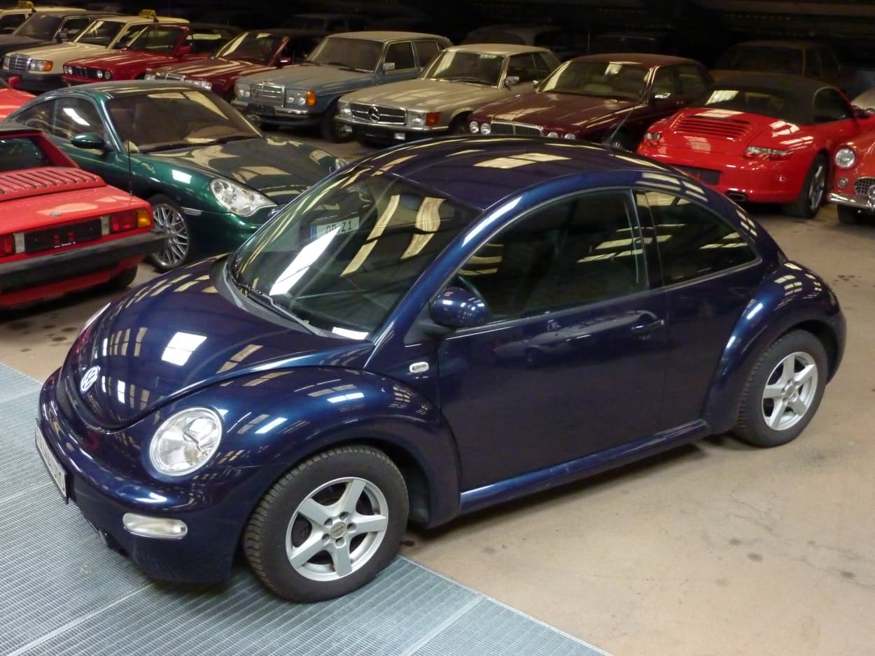 Bild vom VW Beetle Blau