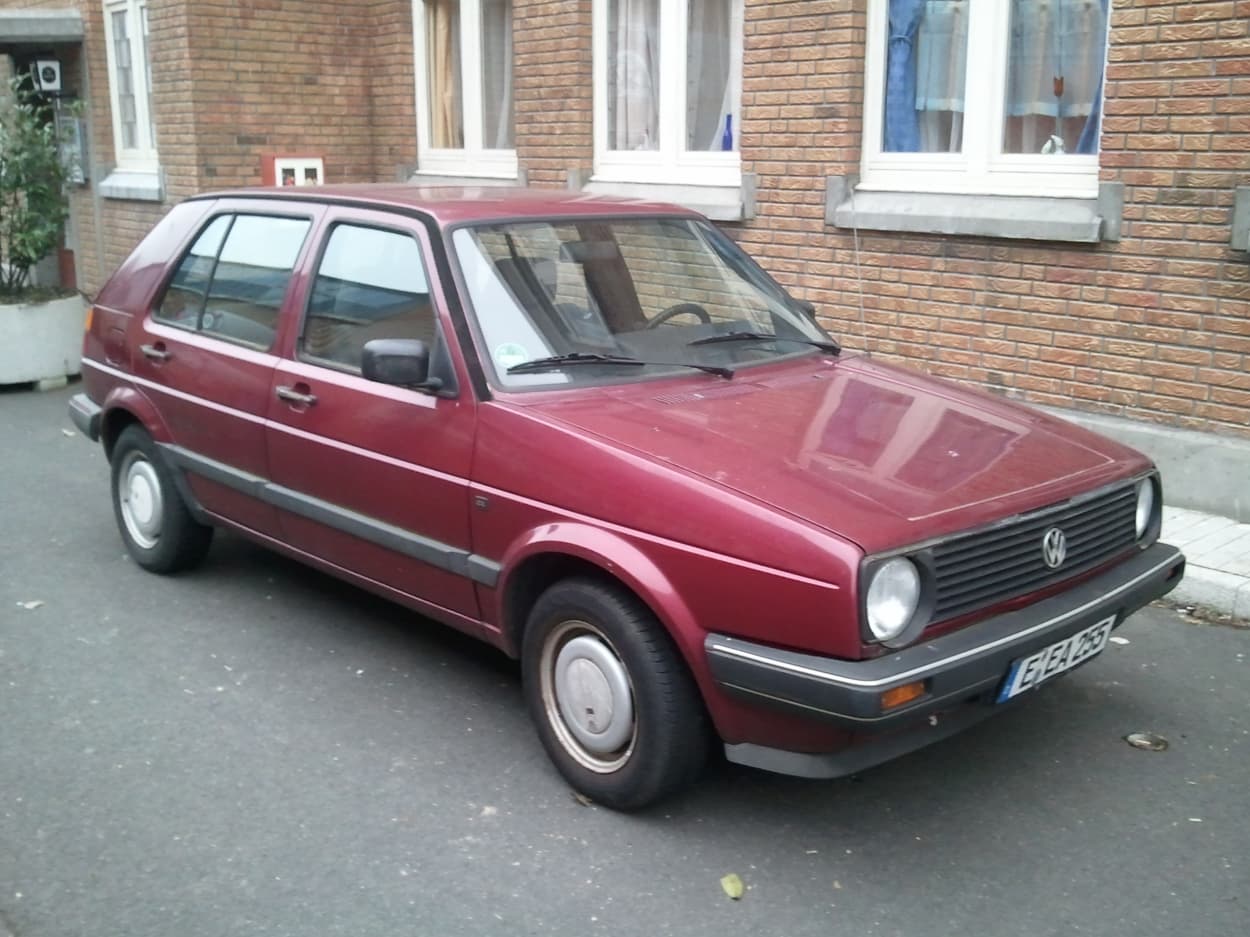 Bild vom VW Golf II Rot