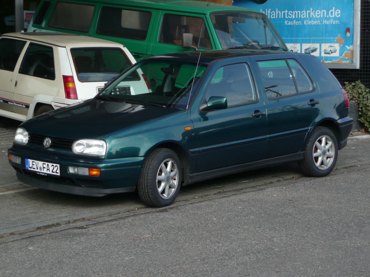 Bild vom VW Golf III Grün