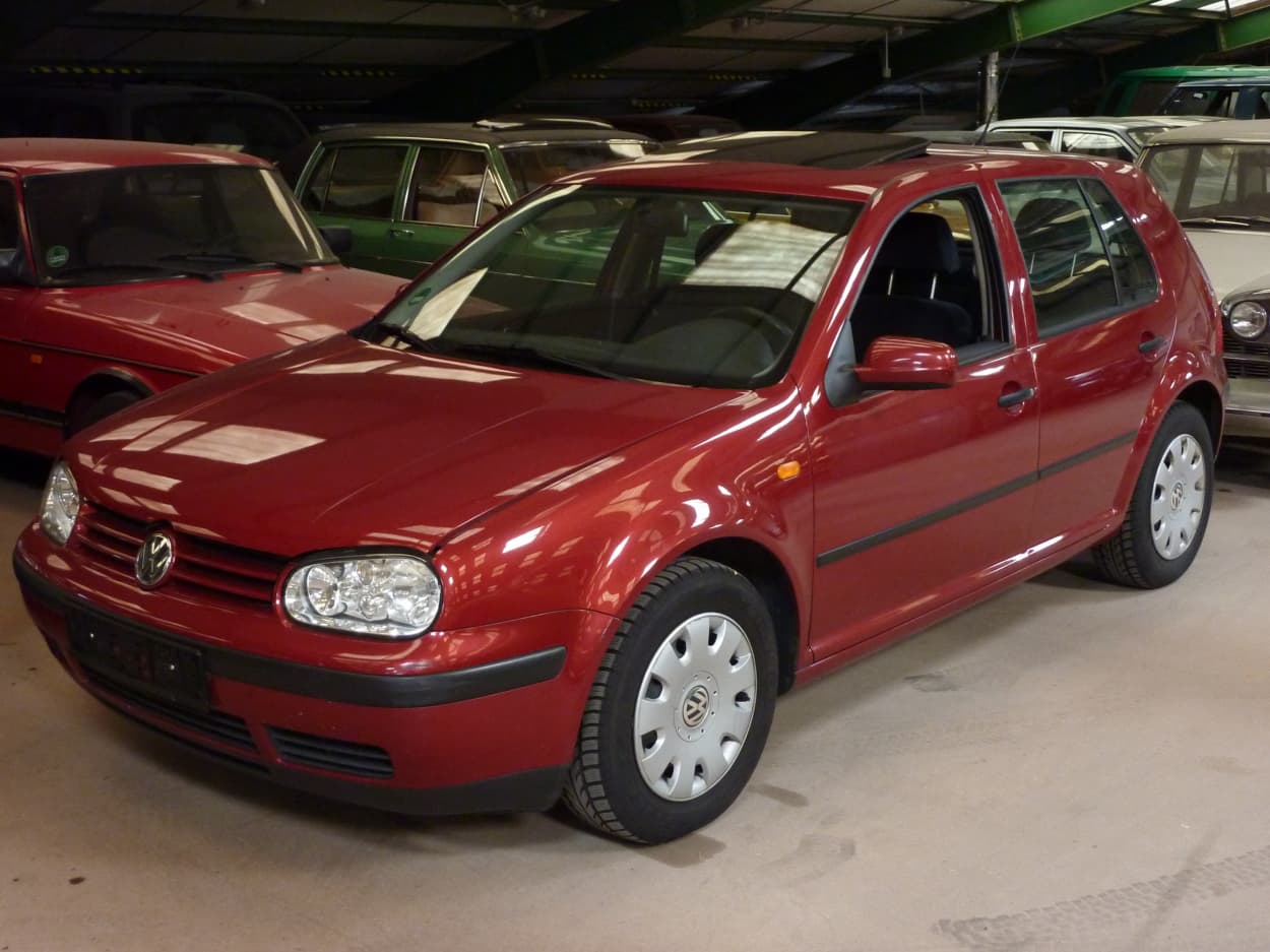 Bild vom VW Golf IV Rot